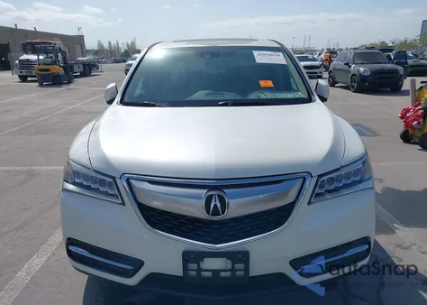 2015 Acura Mdx Technology z USA, uszkodzony, nr VIN 5FRYD3H48FB011286
